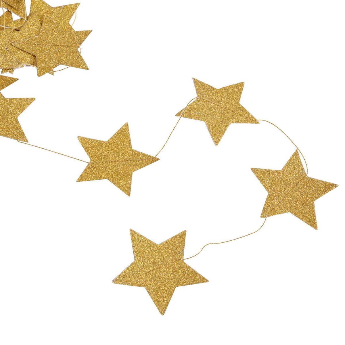 gold stars hanging decoration