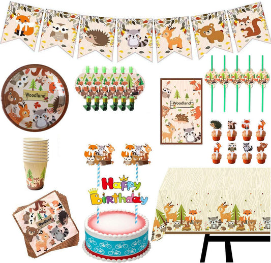 Table Décor - Woodland Creature - Konfetti Parties