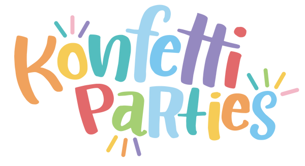 konfetti parties logo header image